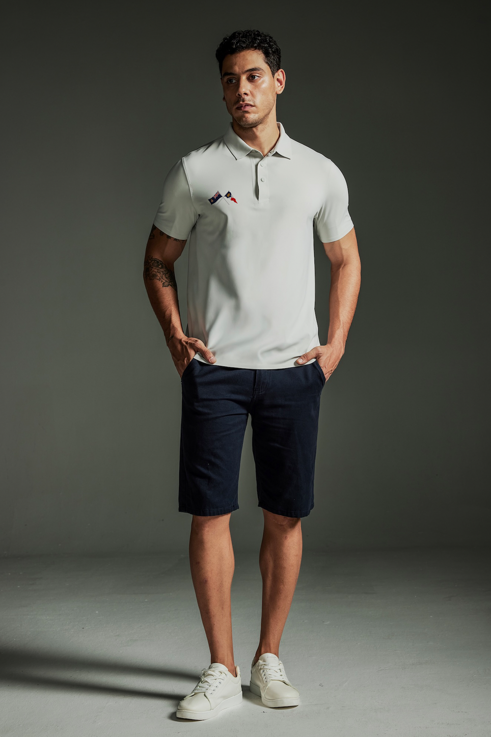 TechTee Elite Athletic-Fit Anti-Wrinkle Polo 2-Pack