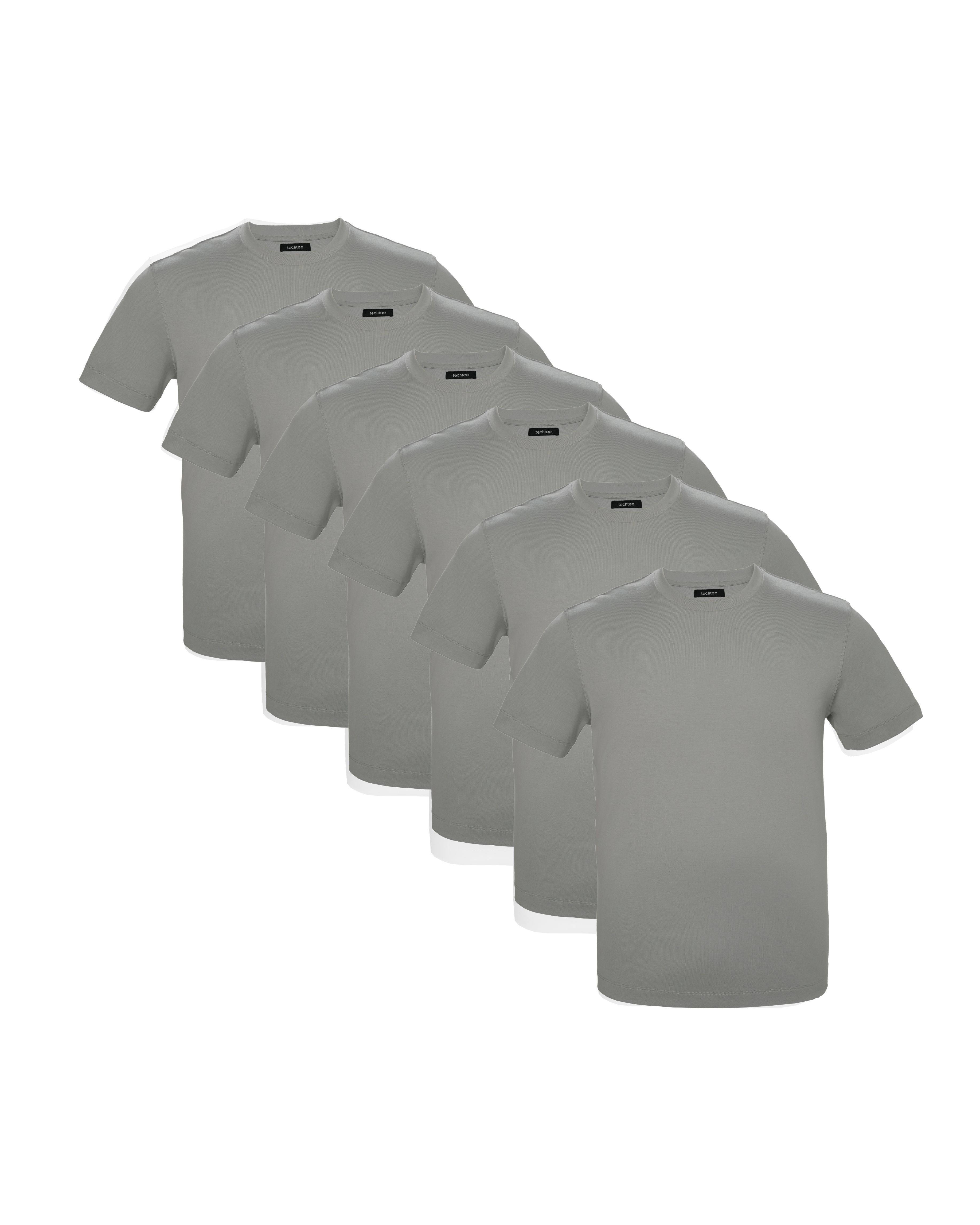 TechTee - Grey T-Shirt Bundle (6 Pack)