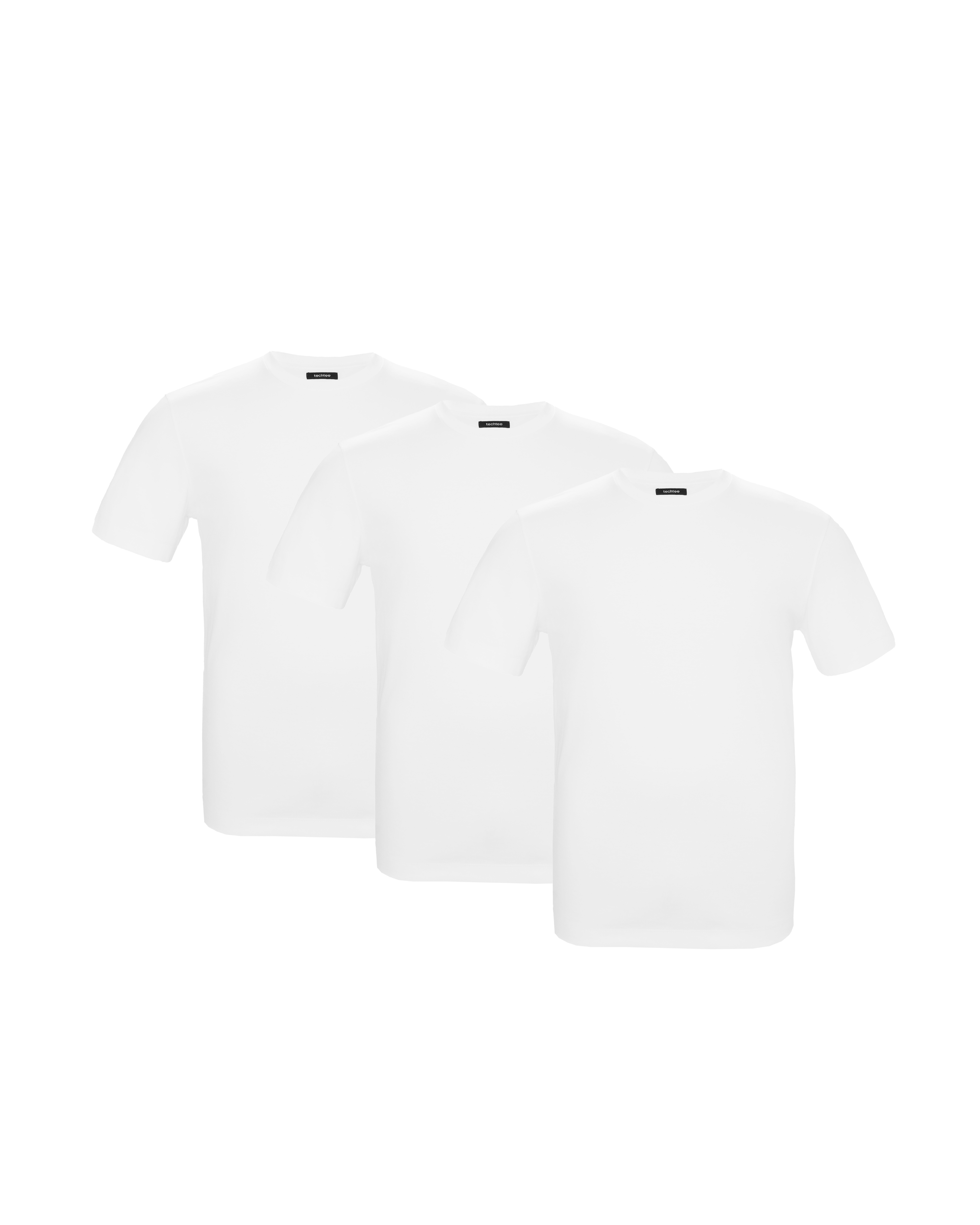 TechTee - Quantum White T-Shirt Bundle (3 Pack)