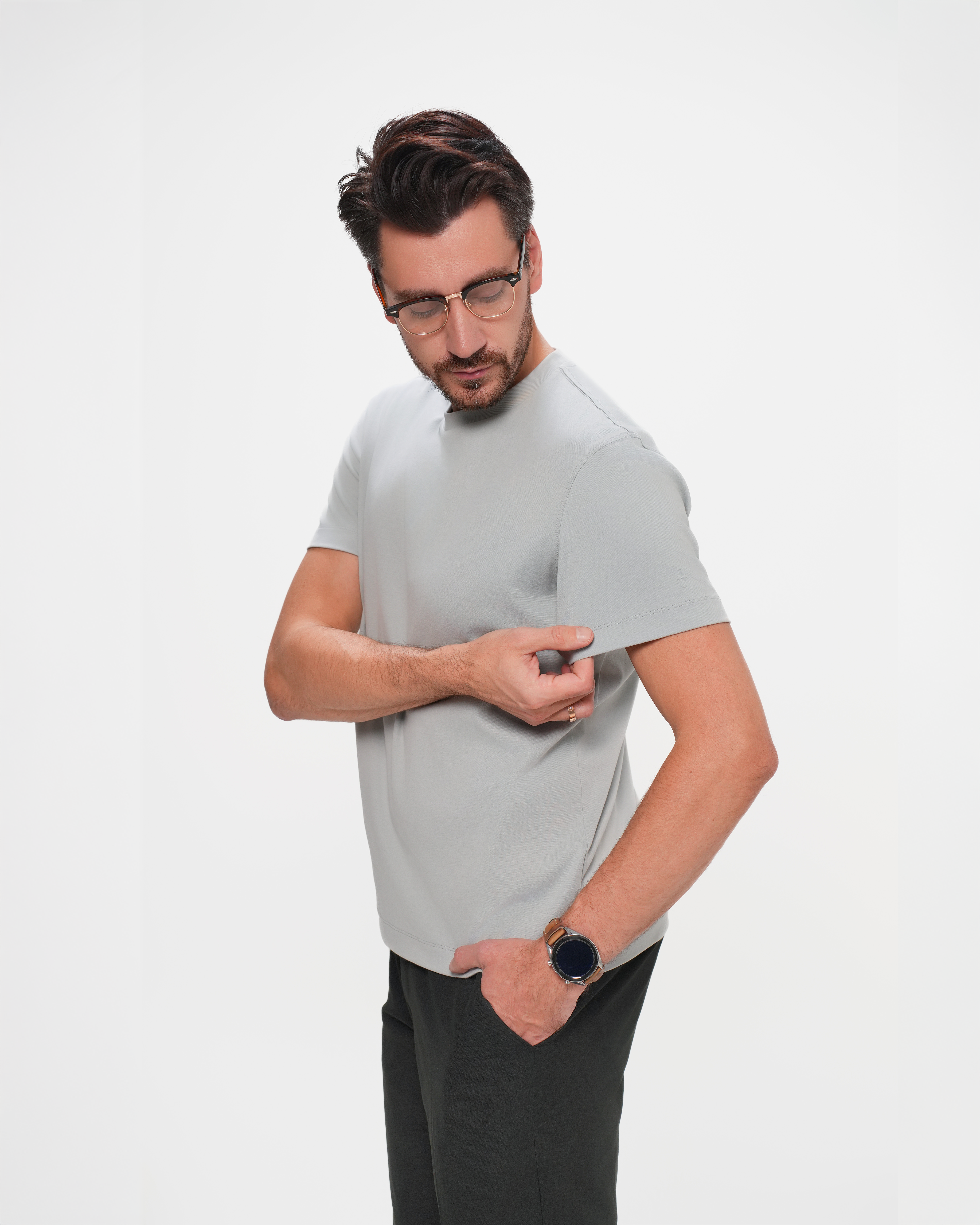 TechTee - Cyber Grey T-Shirt Bundle (3 Pack)