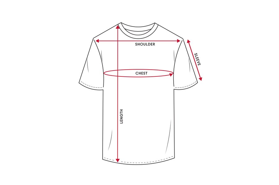Size measurement diagram
